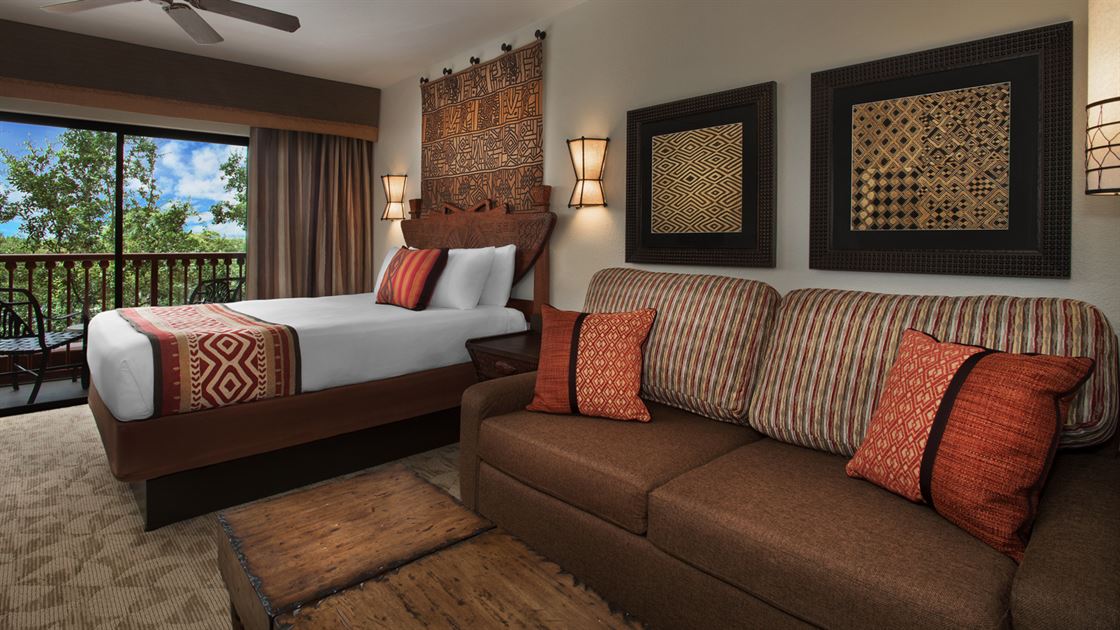 Deluxe Studio room at Disney's Animal Kingdom Villas
